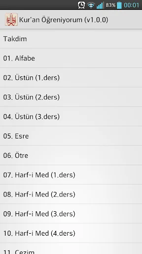 Kur'an Öğreniyorum screenshot 1