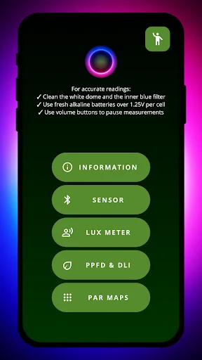 PPFD Meter - Grow Light Meter screenshot 1