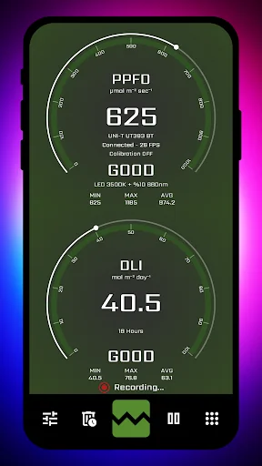 PPFD Meter - Grow Light Meter screenshot 4