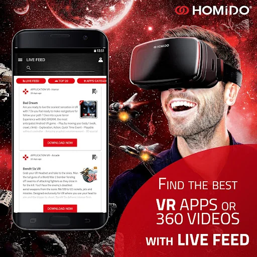 VR Center by Homido Cardboard screenshot 1