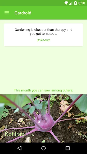 Gardroid - Vegetable Garden screenshot 1