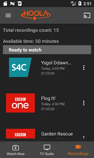 HoolaTV - Watch Live British T screenshot 3