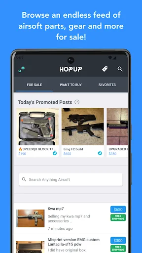 HopUp - Airsoft Marketplace