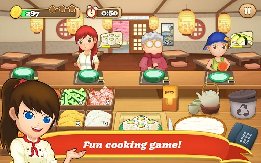 Sushi Fever - Cooking Game screenshot 1