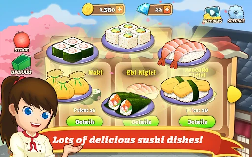 Sushi Fever - Cooking Game screenshot 2