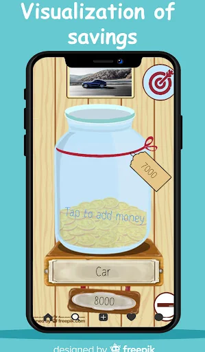Simple piggy bank.  Save money screenshot 3
