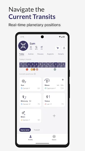 Horos - Birth Chart screenshot 1