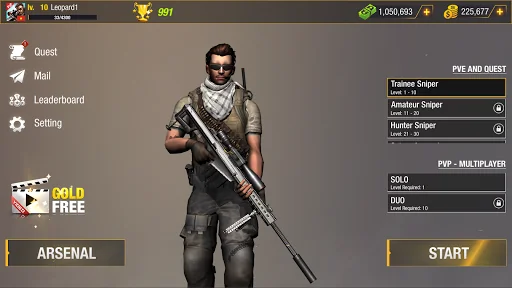 Sniper Warrior: PvP Sniper screenshot 4