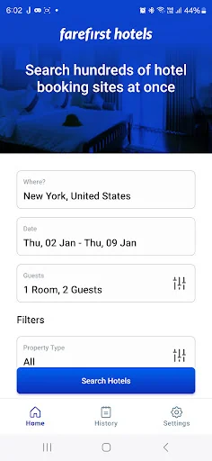 FareFirst Hotels - Book Stays