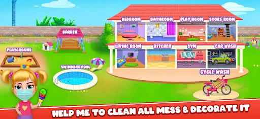 Big Home Makeover - Girl Games