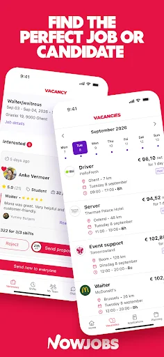 Nowjobs: students and flexis
