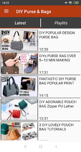 DIY Purse & Bags Videos