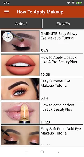 How To Apply Makeup Videos screenshot 1