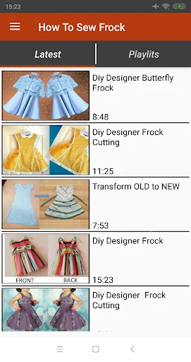 Baby Frock Cutting & Stitching