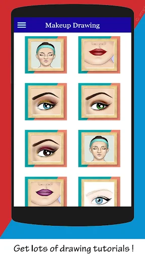 How to Draw Makeup Easy