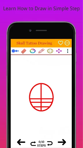 How to Draw Easy Skull Tattoo