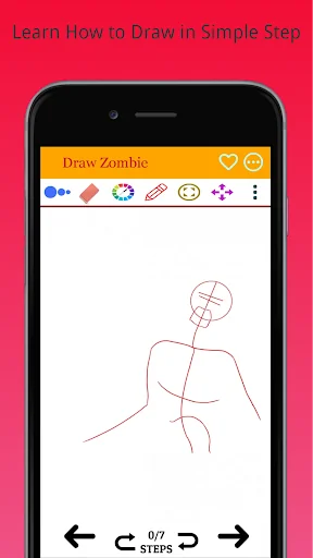 How to Draw Scarry Zombie Easy