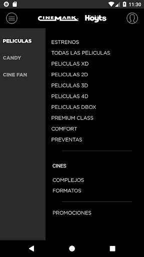 Cinemark Argentina screenshot 4
