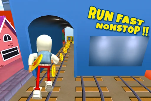 3D Subway Rail Dash Run