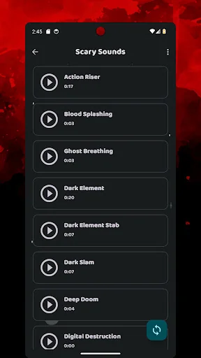 Scary Sounds & Scary Wallpaper screenshot 2
