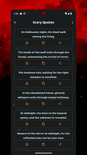 Scary Sounds & Scary Wallpaper screenshot 4
