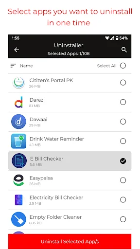 Apps Uninstaller
