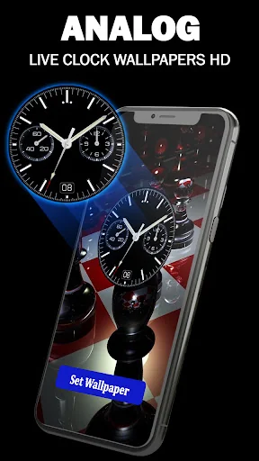 Smart Night Clock Wallpaper screenshot 3