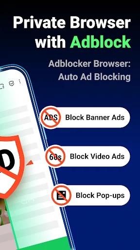 Free Adblocker Browser:Adblock screenshot 3