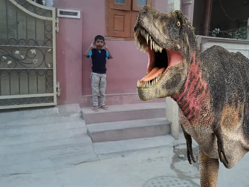 Dinosaur Camera Frames