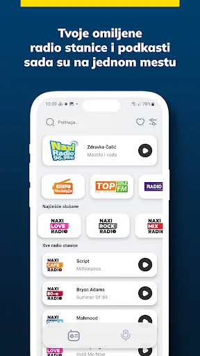Naxi Player: Radio & Podcast screenshot 2