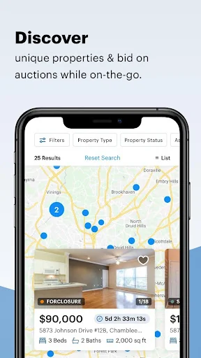 Hubzu - Real Estate Auctions screenshot 2