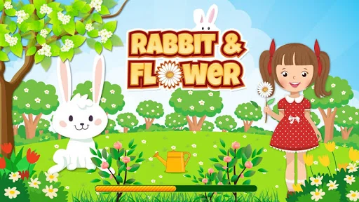 Rabbit & Flower