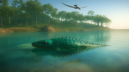 Talking Mosasaurus Deep Age screenshot 2