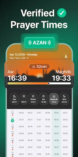 Muslim: Prayer Times, Qibla screenshot 1