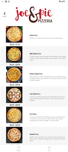 Joe & Pie Cafe and Pizzeria screenshot 3