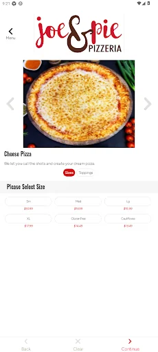 Joe & Pie Cafe and Pizzeria screenshot 4