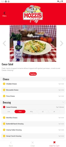 Mozzi's Pizza screenshot 4