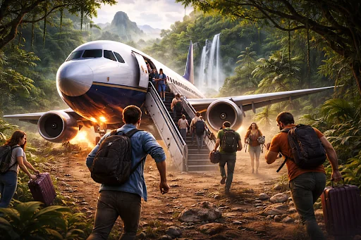 Sky Flight Simulator 3D Game