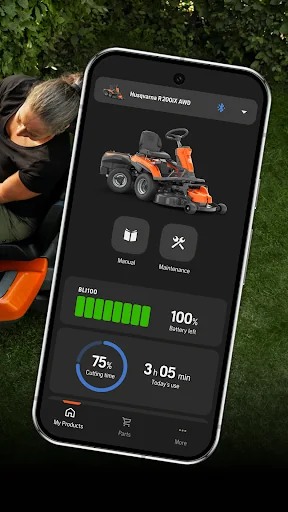 Husqvarna Connect screenshot 2