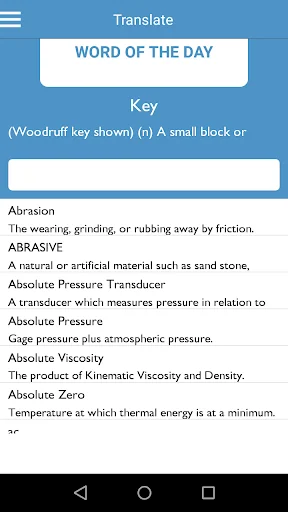 Mechanical Dictionary Offline