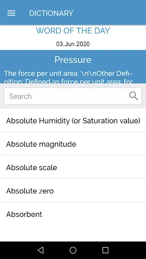 Physics Dictionary Offline