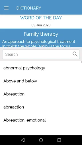 Psychology Dictionary Offline