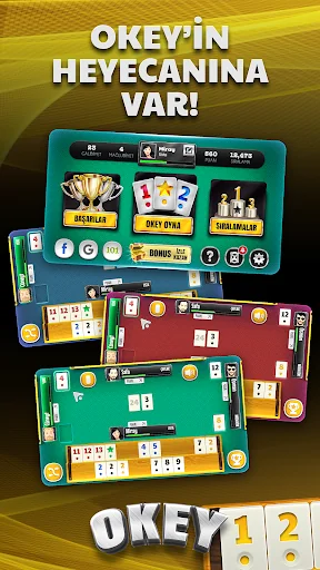 Okey - İnternetsiz screenshot 1
