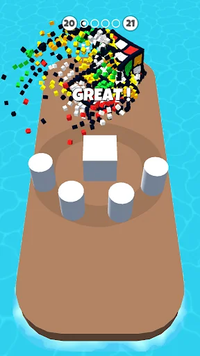 Cube Blast 3D - Voxel Pop screenshot 2