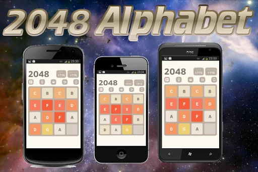 2048 Alphabet screenshot 1