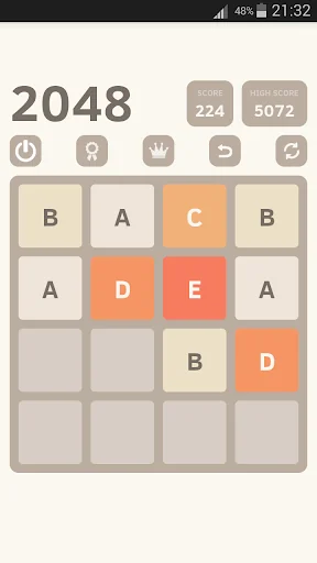 2048 Alphabet screenshot 2
