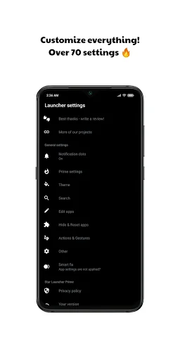 Star Launcher Prime screenshot 3