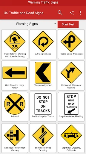 US Traffic and Road Signs screenshot 4