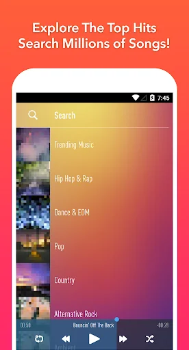 SongFlip Music Streamer Player screenshot 1