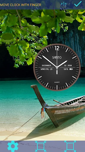 Analog Clock Live Wallpaper